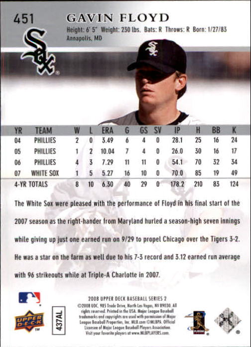 A1359- 2008 Upper Deck BB Cards 254-506 +Rookies -You Pick- 15+ FREE US SHIP - Picture 389 of 499