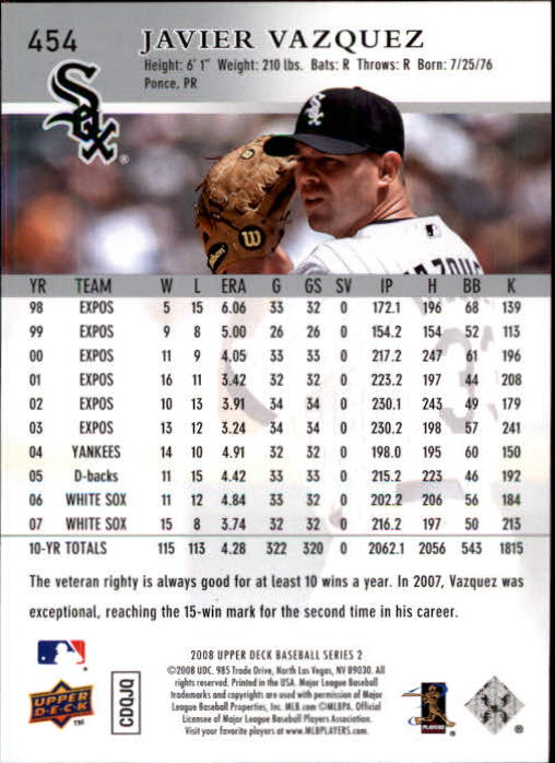 A1359- 2008 Upper Deck BB Cards 254-506 +Rookies -You Pick- 15+ FREE US SHIP - Picture 395 of 499