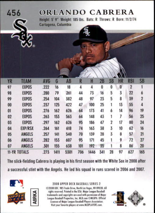 A1359- 2008 Upper Deck BB Cards 254-506 +Rookies -You Pick- 15+ FREE US SHIP - Picture 399 of 499