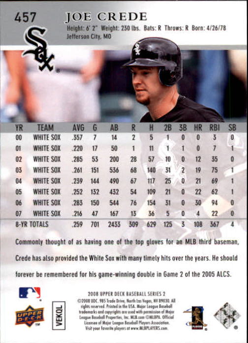 A1359- 2008 Upper Deck BB Cards 254-506 +Rookies -You Pick- 15+ FREE US SHIP - Picture 401 of 499