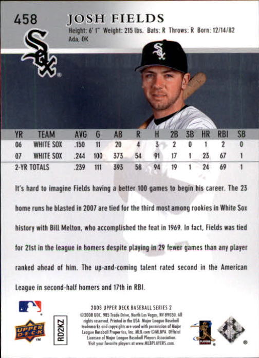 A1359- 2008 Upper Deck BB Cards 254-506 +Rookies -You Pick- 15+ FREE US SHIP - Picture 403 of 499