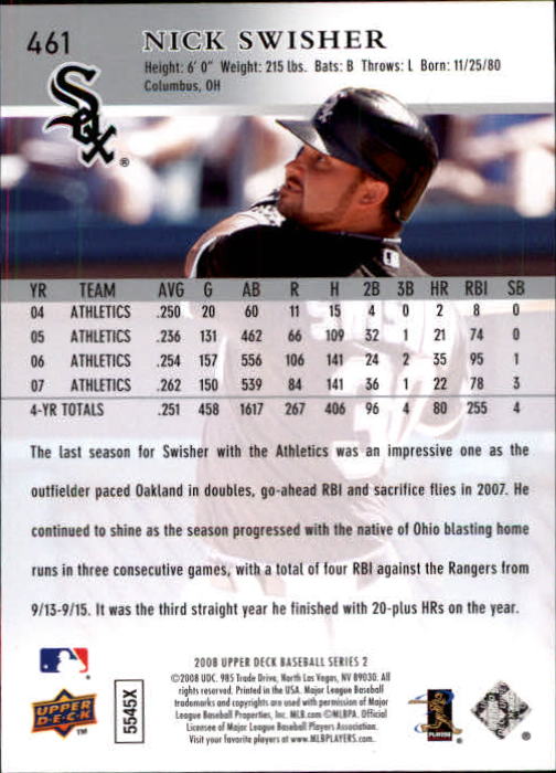 A1359- 2008 Upper Deck BB Cards 254-506 +Rookies -You Pick- 15+ FREE US SHIP - Picture 409 of 499