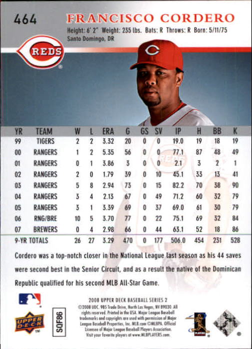 A1359- 2008 Upper Deck BB Cards 254-506 +Rookies -You Pick- 15+ FREE US SHIP - Picture 415 of 499