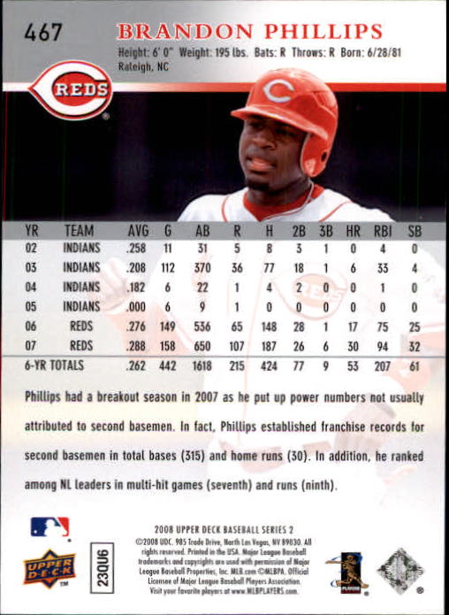 A1359- 2008 Upper Deck BB Cards 254-506 +Rookies -You Pick- 15+ FREE US SHIP - Picture 421 of 499