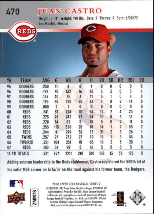 A1359- 2008 Upper Deck BB Cards 254-506 +Rookies -You Pick- 15+ FREE US SHIP - Picture 427 of 499