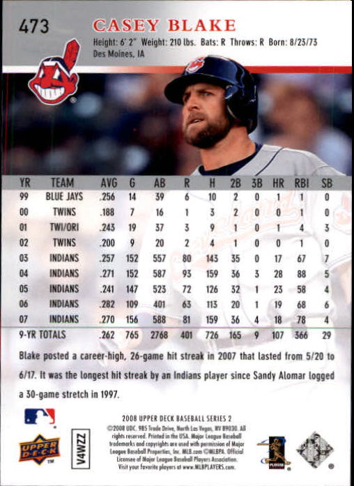 A1359- 2008 Upper Deck BB Cards 254-506 +Rookies -You Pick- 15+ FREE US SHIP - Picture 433 of 499