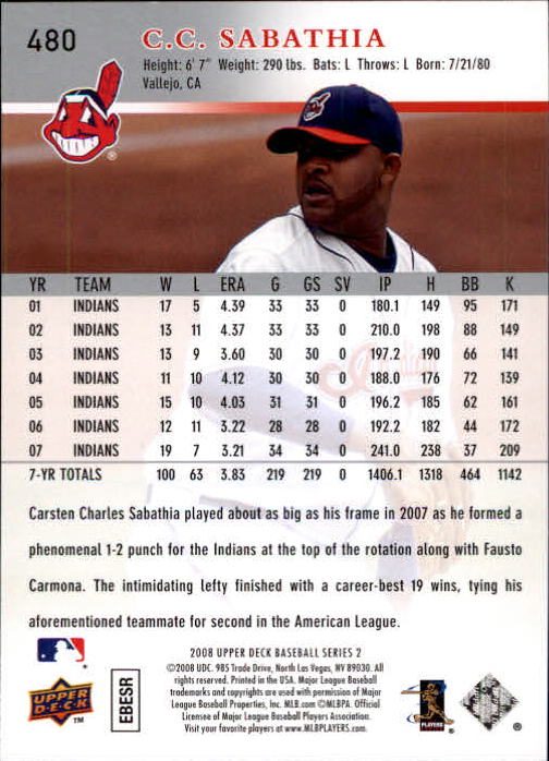 A1359- 2008 Upper Deck BB Cards 254-506 +Rookies -You Pick- 15+ FREE US SHIP - Picture 447 of 499