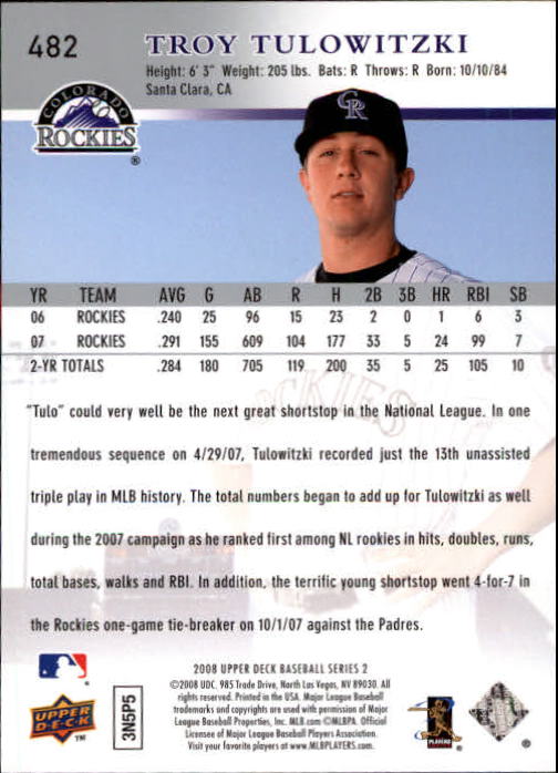 A1359- 2008 Upper Deck BB Cards 254-506 +Rookies -You Pick- 15+ FREE US SHIP - Picture 451 of 499