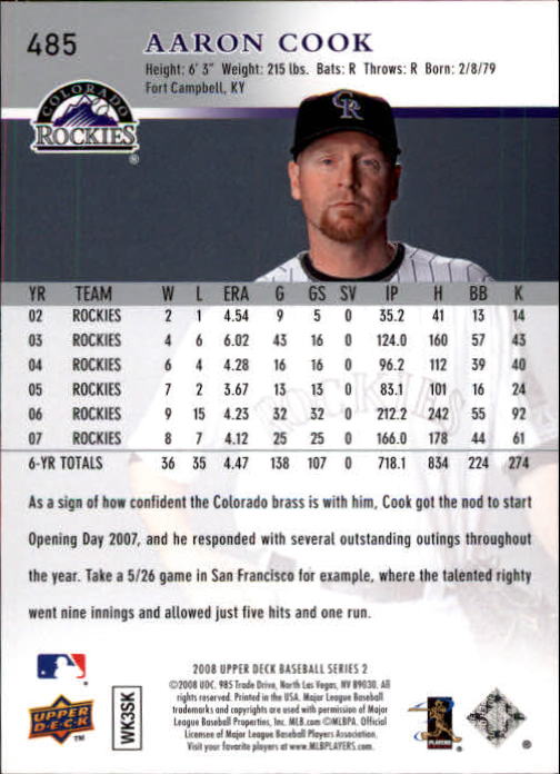 A1359- 2008 Upper Deck BB Cards 254-506 +Rookies -You Pick- 15+ FREE US SHIP - Picture 457 of 499