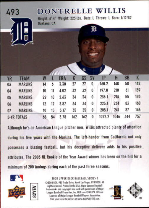 A1359- 2008 Upper Deck BB Cards 254-506 +Rookies -You Pick- 15+ FREE US SHIP - Picture 473 of 499
