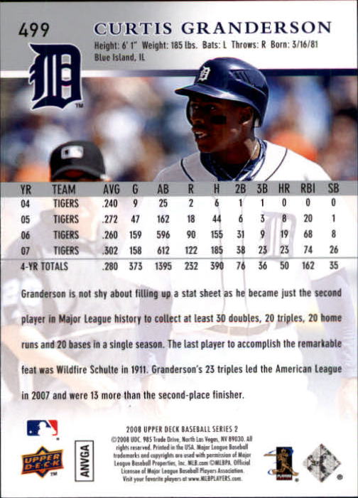 A1359- 2008 Upper Deck BB Cards 254-506 +Rookies -You Pick- 15+ FREE US SHIP - Picture 485 of 499
