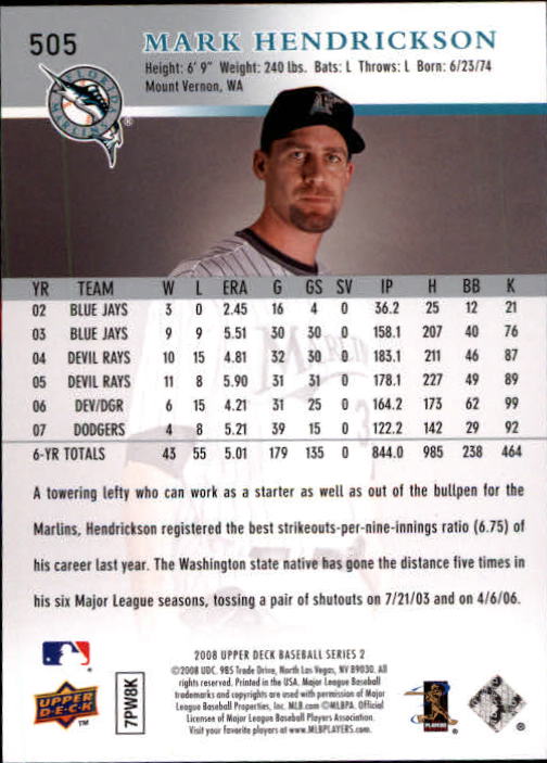 A1359- 2008 Upper Deck BB Cards 254-506 +Rookies -You Pick- 15+ FREE US SHIP - Picture 497 of 499