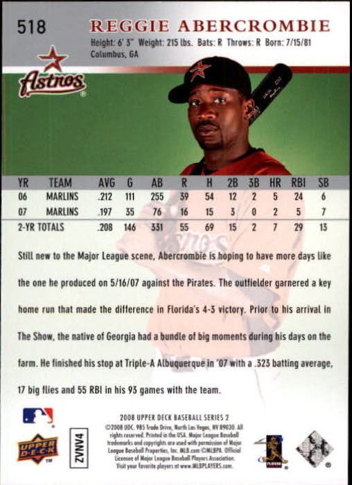 A1359- 2008 Upper Deck BB Cards 507-756 +Rookies -You Pick- 15+ FREE US SHIP - Picture 25 of 497