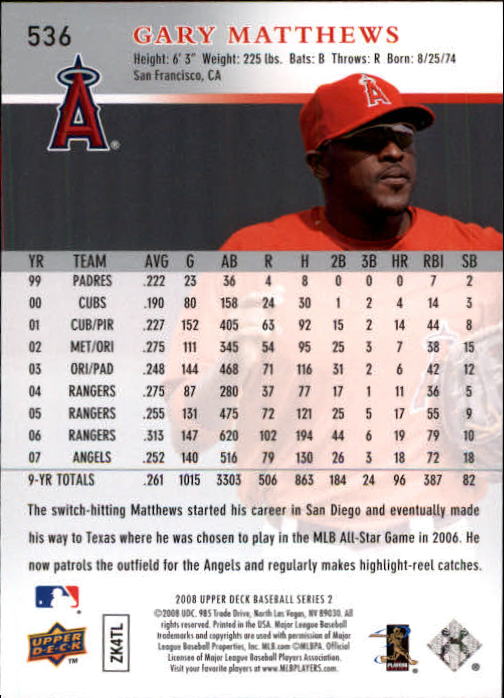 A1359- 2008 Upper Deck BB Cards 507-756 +Rookies -You Pick- 15+ FREE US SHIP - Picture 61 of 497