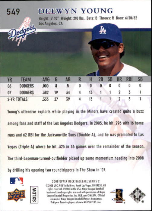 A1359- 2008 Upper Deck BB Cards 507-756 +Rookies -You Pick- 15+ FREE US SHIP - Picture 87 of 497