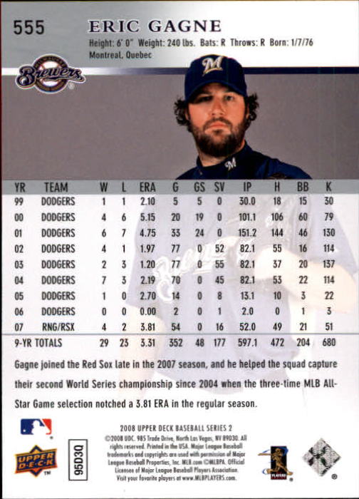A1359- 2008 Upper Deck BB Cards 507-756 +Rookies -You Pick- 15+ FREE US SHIP - Picture 99 of 497