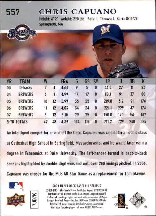 A1359- 2008 Upper Deck BB Cards 507-756 +Rookies -You Pick- 15+ FREE US SHIP - Picture 103 of 497