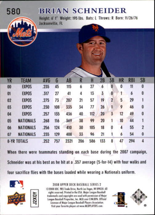 A1359- 2008 Upper Deck BB Cards 507-756 +Rookies -You Pick- 15+ FREE US SHIP - Picture 149 of 497