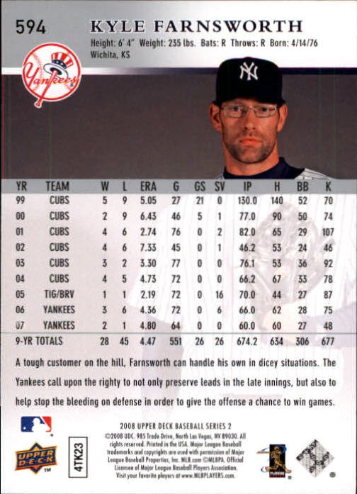 A1359- 2008 Upper Deck BB Cards 507-756 +Rookies -You Pick- 15+ FREE US SHIP - Picture 177 of 497