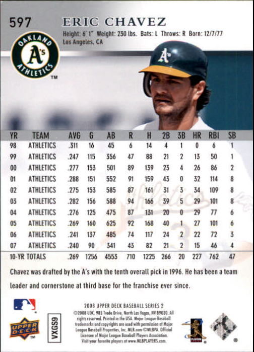 A1359- 2008 Upper Deck BB Cards 507-756 +Rookies -You Pick- 15+ FREE US SHIP - Picture 183 of 497