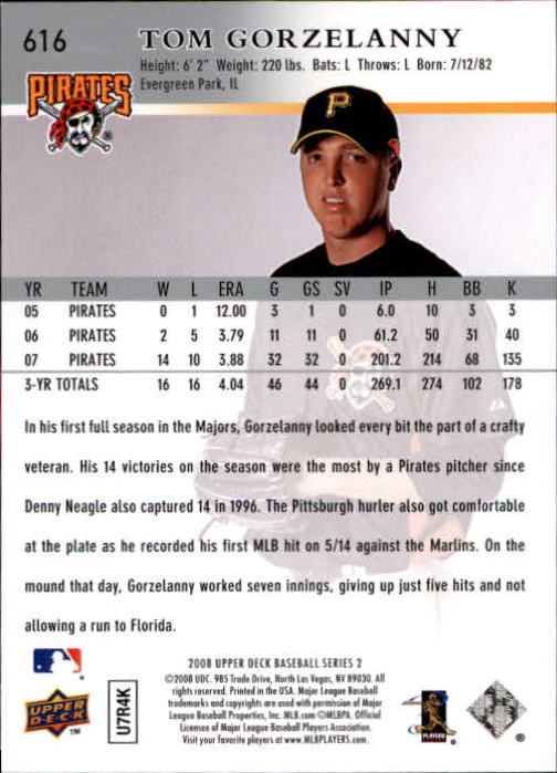 A1359- 2008 Upper Deck BB Cards 507-756 +Rookies -You Pick- 15+ FREE US SHIP - Picture 221 of 497