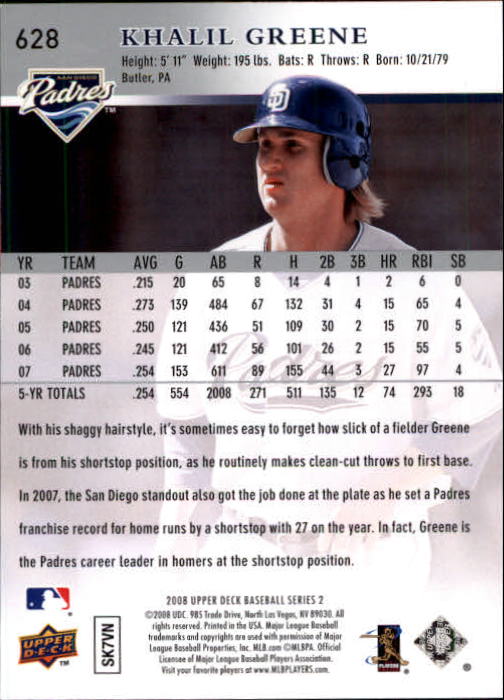 A1359- 2008 Upper Deck BB Cards 507-756 +Rookies -You Pick- 15+ FREE US SHIP - Picture 245 of 497
