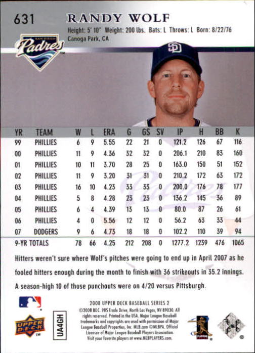 A1359- 2008 Upper Deck BB Cards 507-756 +Rookies -You Pick- 15+ FREE US SHIP - Picture 251 of 497