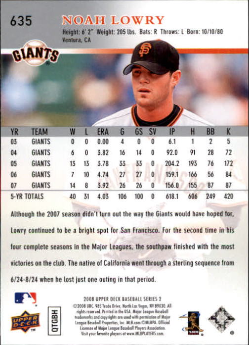 A1359- 2008 Upper Deck BB Cards 507-756 +Rookies -You Pick- 15+ FREE US SHIP - Picture 259 of 497