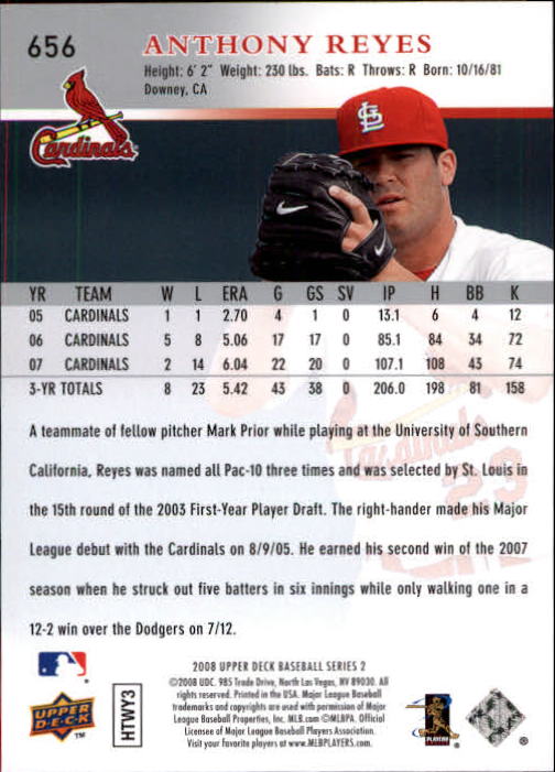 A1359- 2008 Upper Deck BB Cards 507-756 +Rookies -You Pick- 15+ FREE US SHIP - Picture 301 of 497