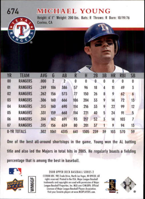A1359- 2008 Upper Deck BB Cards 507-756 +Rookies -You Pick- 15+ FREE US SHIP - Picture 337 of 497