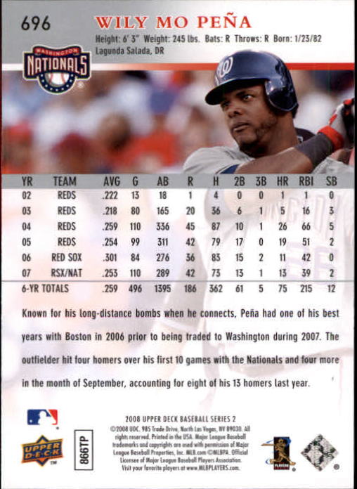 A1359- 2008 Upper Deck BB Cards 507-756 +Rookies -You Pick- 15+ FREE US SHIP - Picture 381 of 497