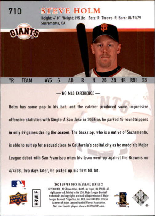 A1359- 2008 Upper Deck BB Cards 507-756 +Rookies -You Pick- 15+ FREE US SHIP - Picture 409 of 497