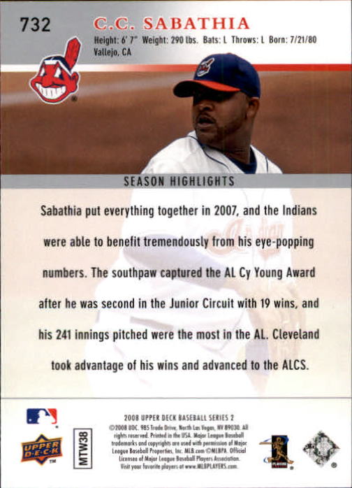 A1359- 2008 Upper Deck BB Cards 507-756 +Rookies -You Pick- 15+ FREE US SHIP - Picture 449 of 497