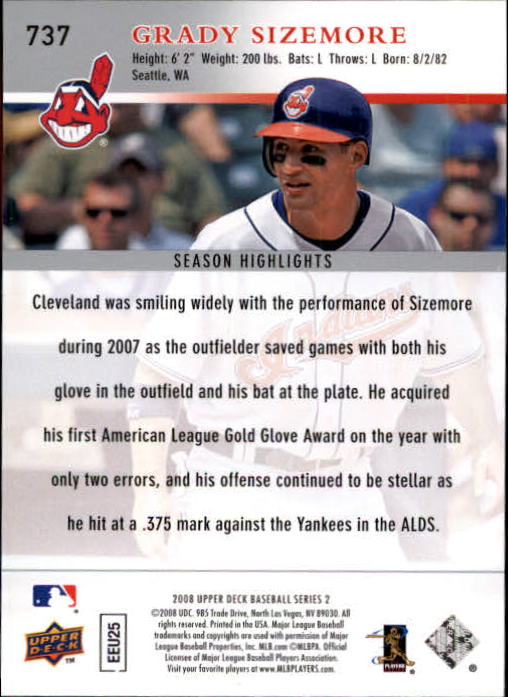 A1359- 2008 Upper Deck BB Cards 507-756 +Rookies -You Pick- 15+ FREE US SHIP - Picture 459 of 497