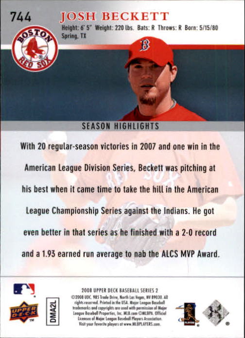 A1359- 2008 Upper Deck BB Cards 507-756 +Rookies -You Pick- 15+ FREE US SHIP - Picture 473 of 497