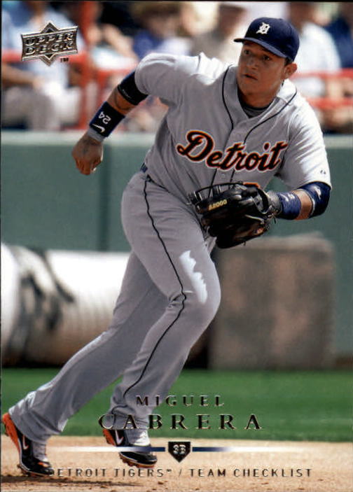  2008 Upper Deck Documentary #4562 Miguel Cabrera Detroit Tigers  Official MLB Baseball Card recapping the entire 2008 Major League Baseball  Season in Raw (NM or Better) Condition : Collectibles & Fine Art