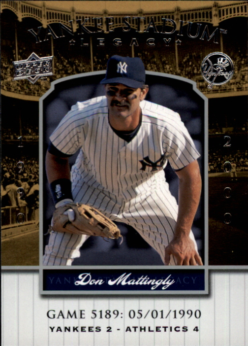 2008 Upper Deck Yankee Stadium Legacy Collection #5189 Don Mattingly