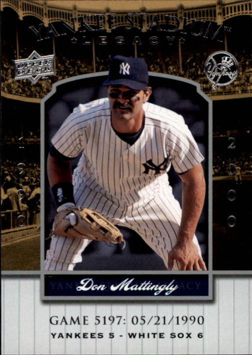 2008 Upper Deck Yankee Stadium Legacy Collection #5197 Don Mattingly