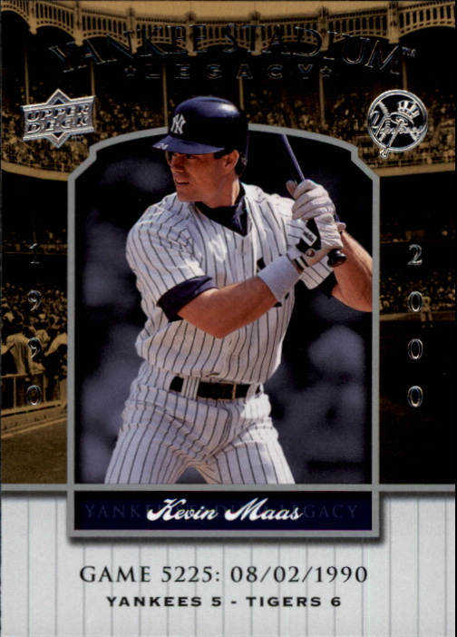 2008 Upper Deck Yankee Stadium Legacy Collection #5225 Kevin Maas