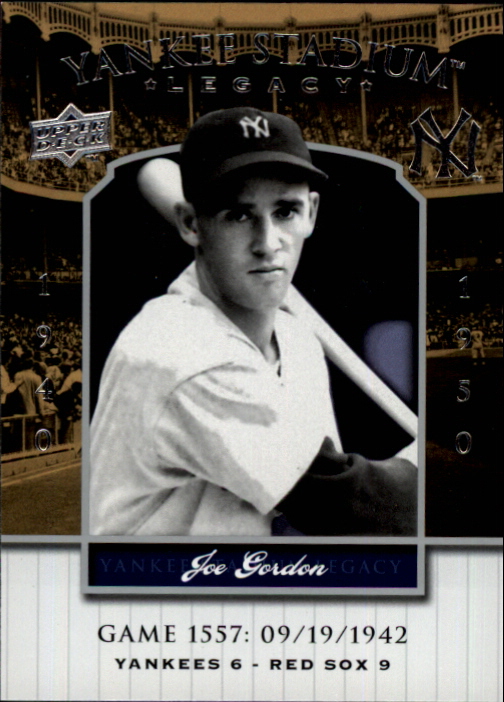 2008 Upper Deck Yankee Stadium Legacy Collection #1557 Joe Gordon
