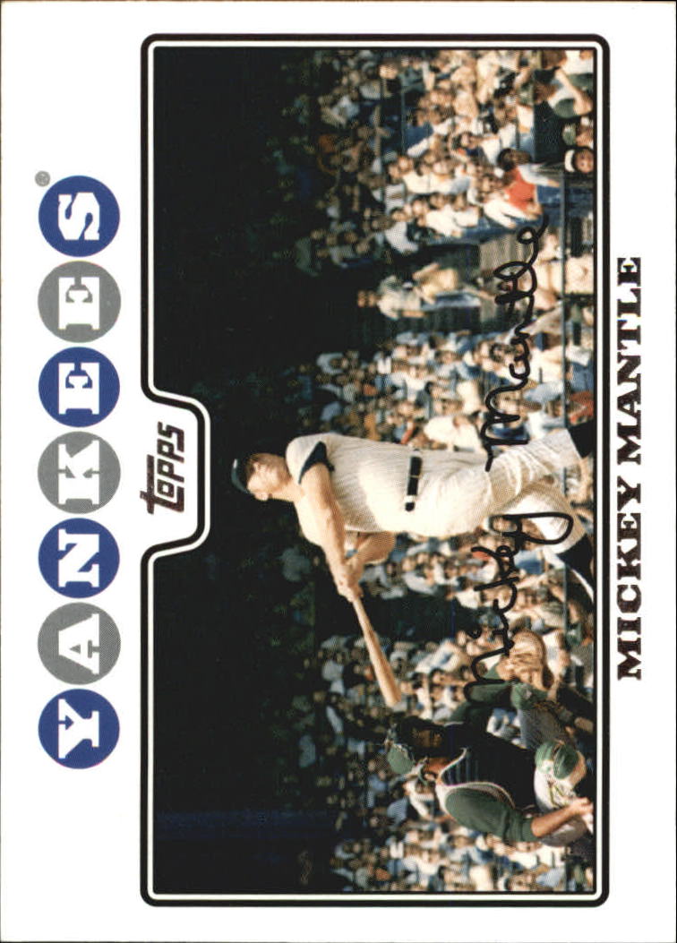 2008 Topps #7 Mickey Mantle