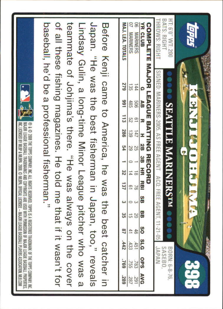 A2617- 2008 Topps Baseball Cards 250-500 +Rookies -You Pick- 15+ FREE US SHIP - Picture 271 of 449