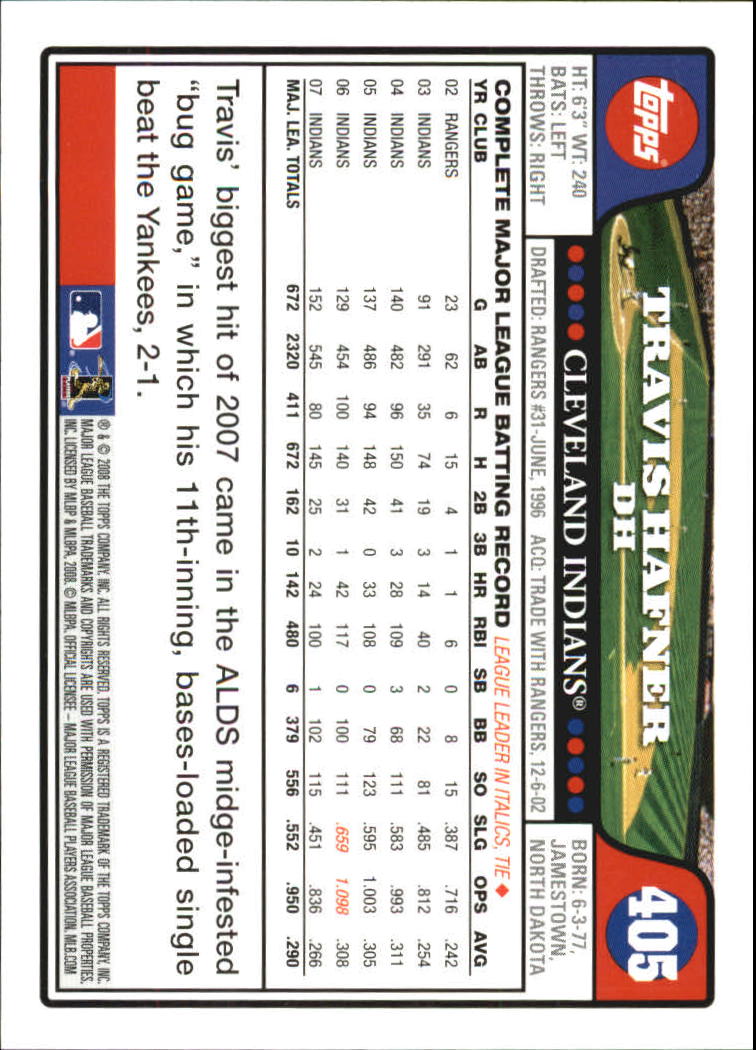 A2617- 2008 Topps Baseball Cards 250-500 +Rookies -You Pick- 15+ FREE US SHIP - Picture 283 of 449