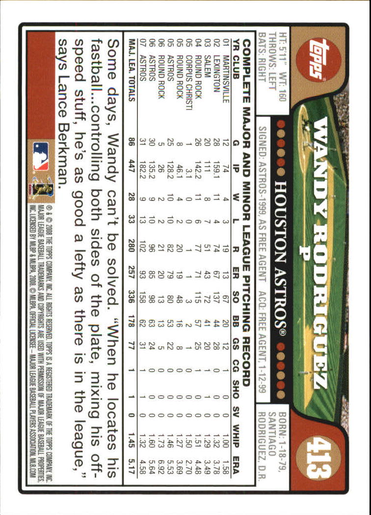 A2617- 2008 Topps Baseball Cards 250-500 +Rookies -You Pick- 15+ FREE US SHIP - Picture 299 of 449