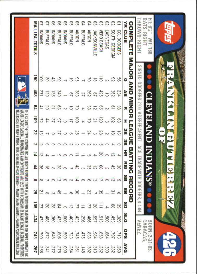 A2617- 2008 Topps Baseball Cards 250-500 +Rookies -You Pick- 15+ FREE US SHIP - Picture 323 of 449