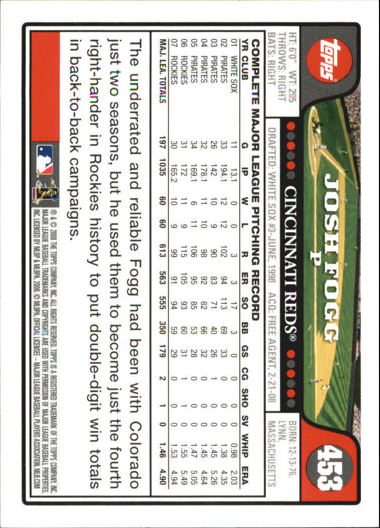 A2617- 2008 Topps Baseball Cards 250-500 +Rookies -You Pick- 15+ FREE US SHIP - Picture 369 of 449
