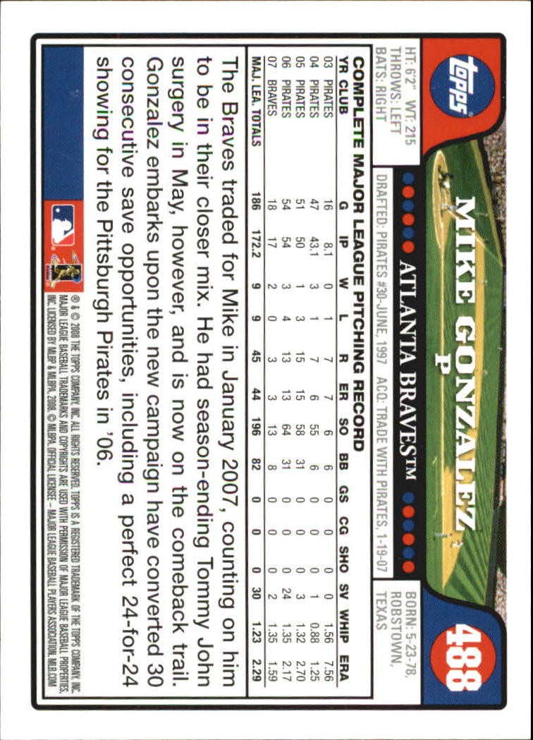 A2617- 2008 Topps Baseball Cards 250-500 +Rookies -You Pick- 15+ FREE US SHIP - Picture 431 of 449