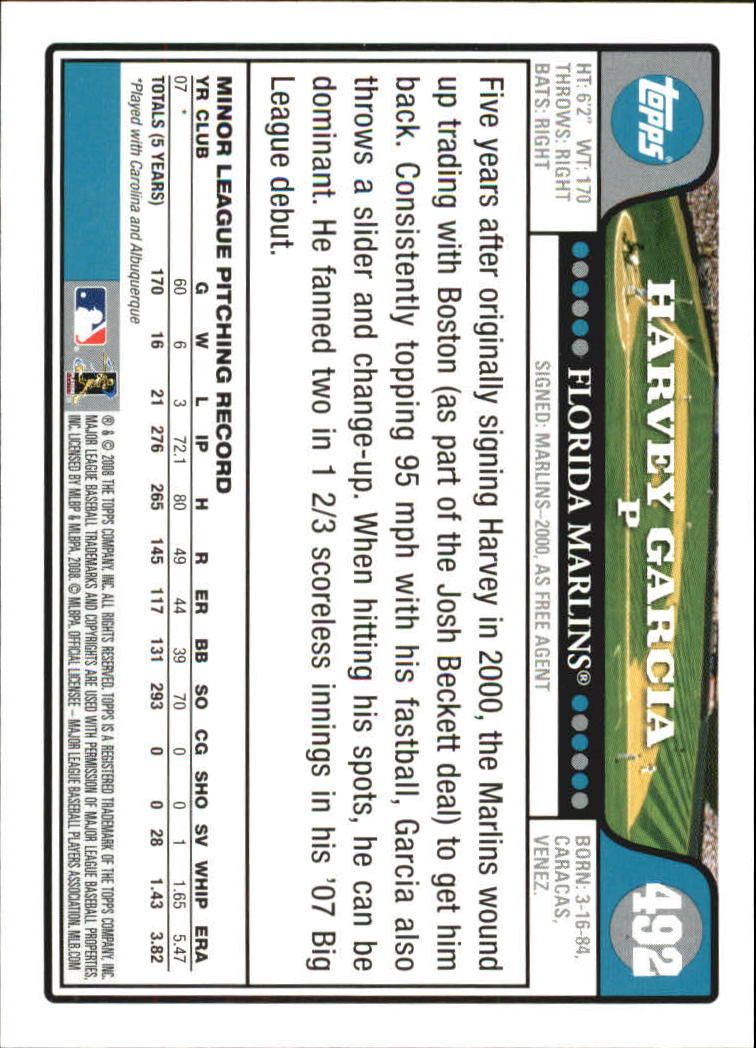 A2617- 2008 Topps Baseball Cards 250-500 +Rookies -You Pick- 15+ FREE US SHIP - Picture 437 of 449