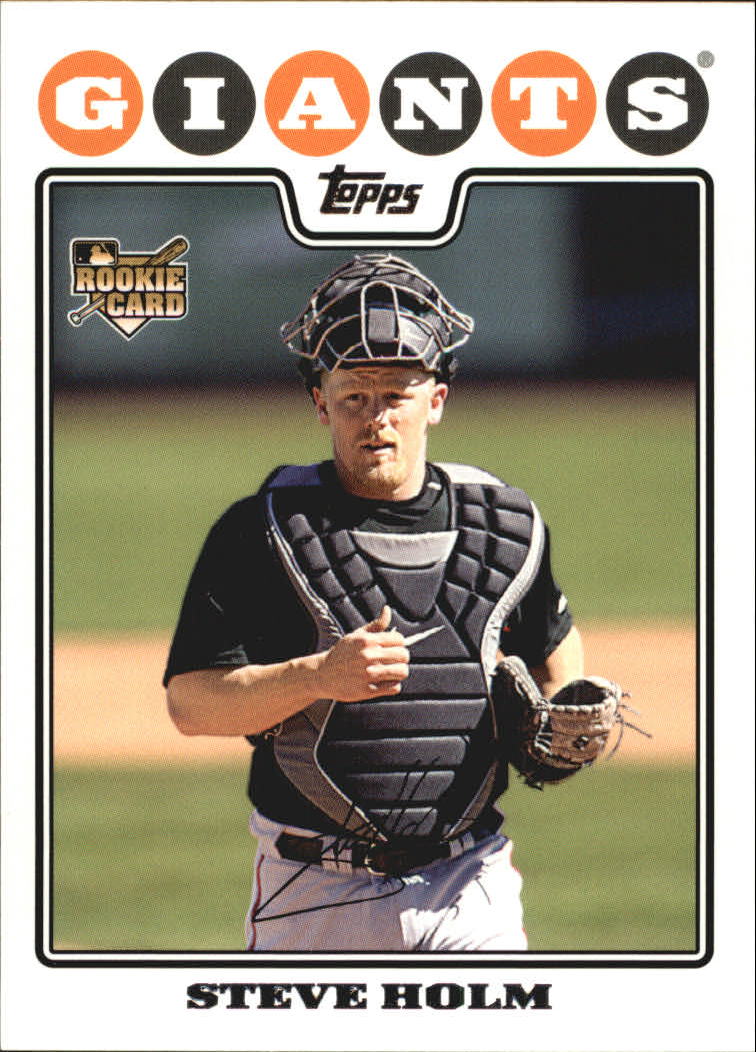 2008 Topps #493 Steve Holm RC