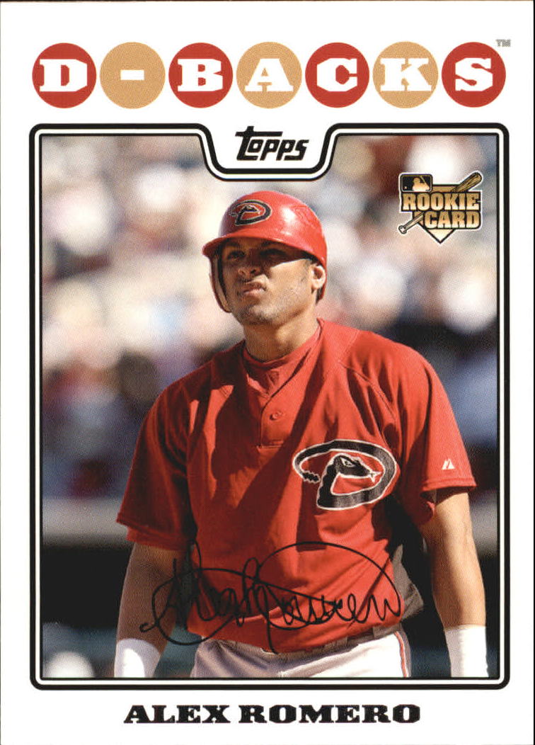 2008 Topps #538 Alex Romero (RC)